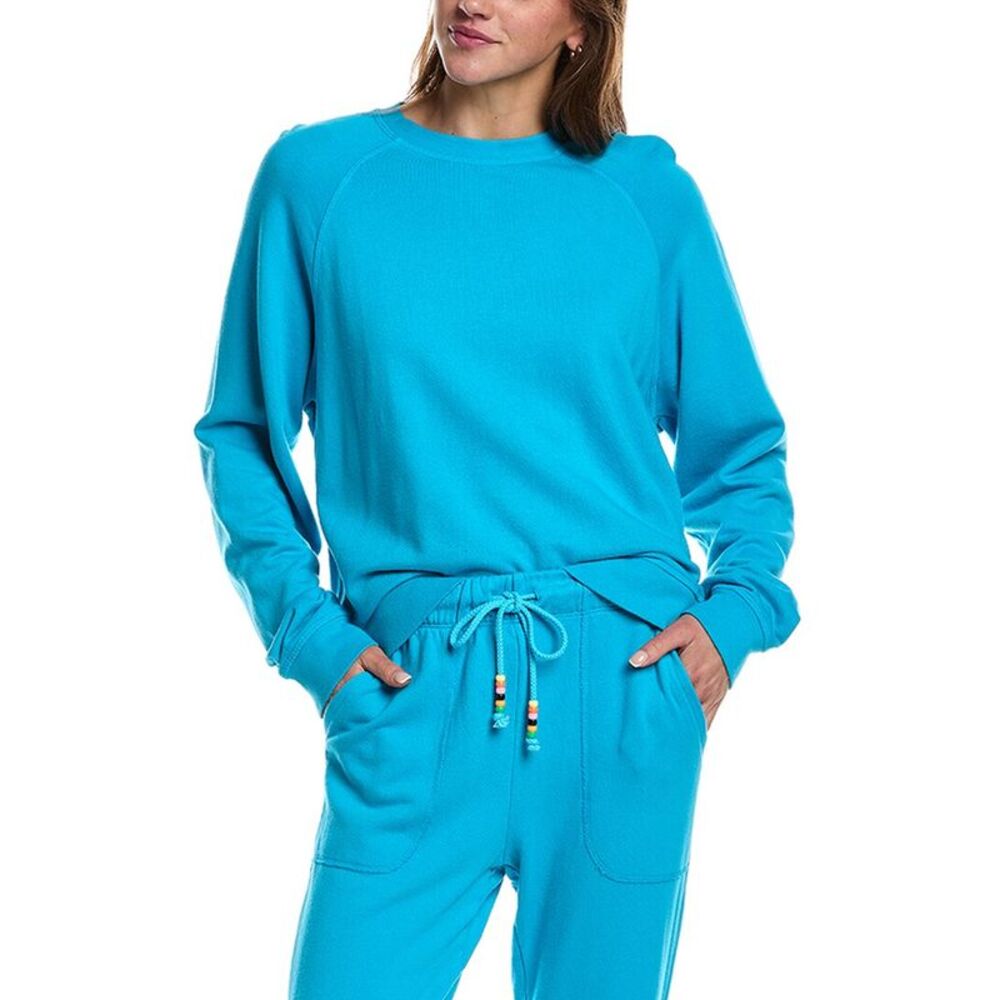 Electric & Rose Womens  Ronan Pullover Sweatshirt, Blue
